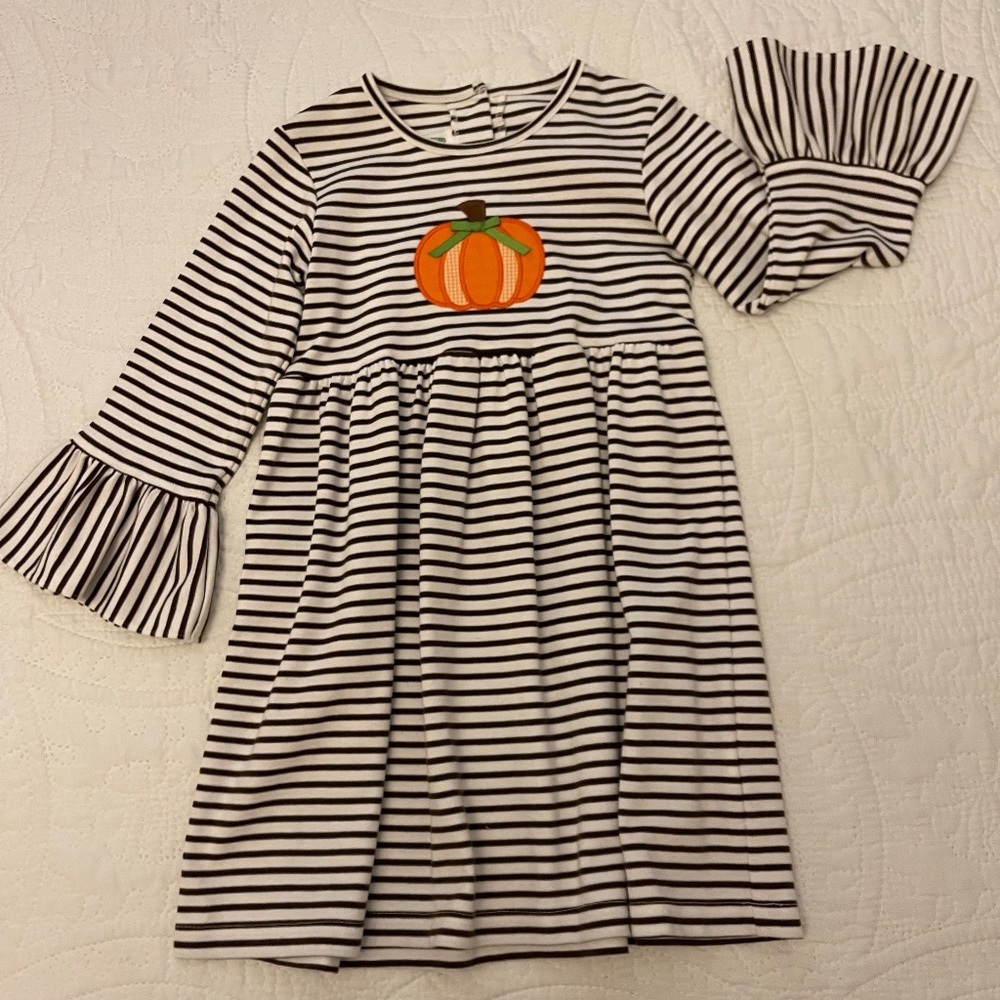 Fall  pumpkin dress by Zuccini